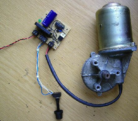 A legegyszerűbb PWM-motorvezérlő potival